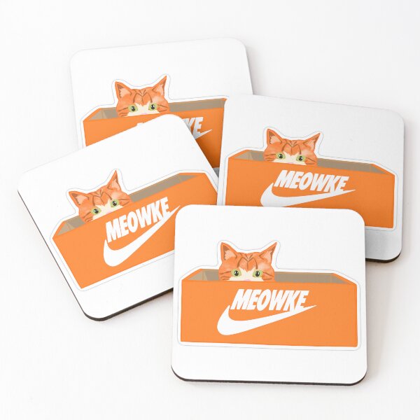 Item preview, Cat in Orange Sneaker Box designed and sold by Jus3na.