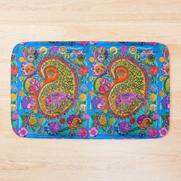 Item preview, Blooming Spiral Garden Mandala designed and sold by Selena.m.studio.