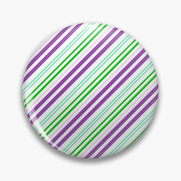 Item preview, Purple and Green Diagonal Stripe Pattern designed and sold by daphsam.