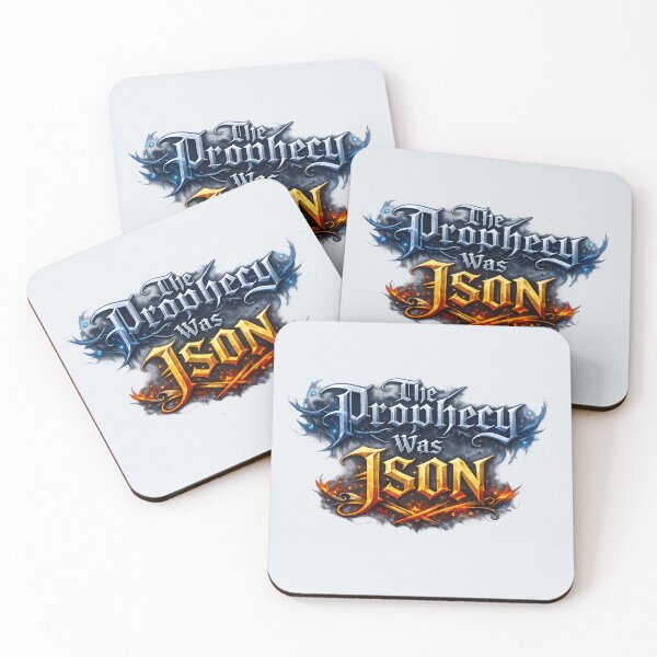 Item preview, The Prophecy Was JSON – Gothic Programmer Fantasy designed and sold by Nerd Romance Café.
