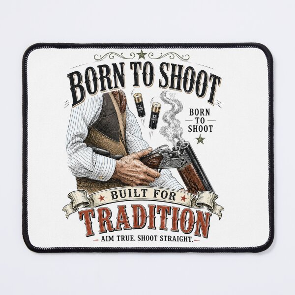 Item preview, Born to shoot designed and sold by Hadderstyle.