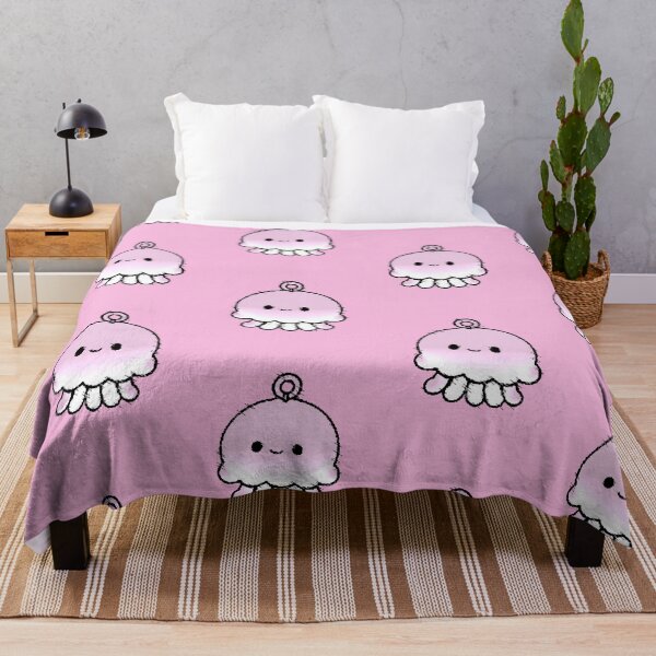 Item preview, Kawaii Pink Jellyfish Pixel Art Cute Aesthetic Shirt designed and sold by AstronautMerch.