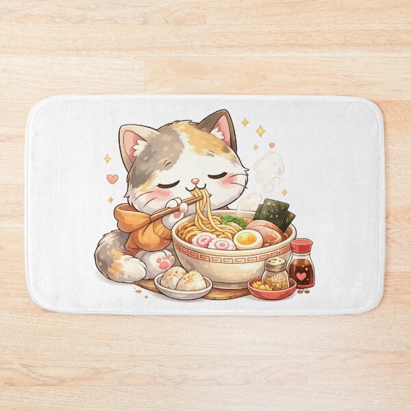 Artikelvorschau, Mochi Cozy Cat – Ramen Time Art entworfen und verkauft von Mochi Studio.