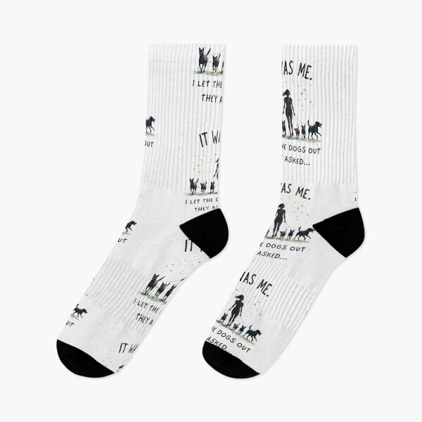 Item preview, It Was Me I Let The Dogs Out They Asked designed and sold by LunaMagicStudio.
