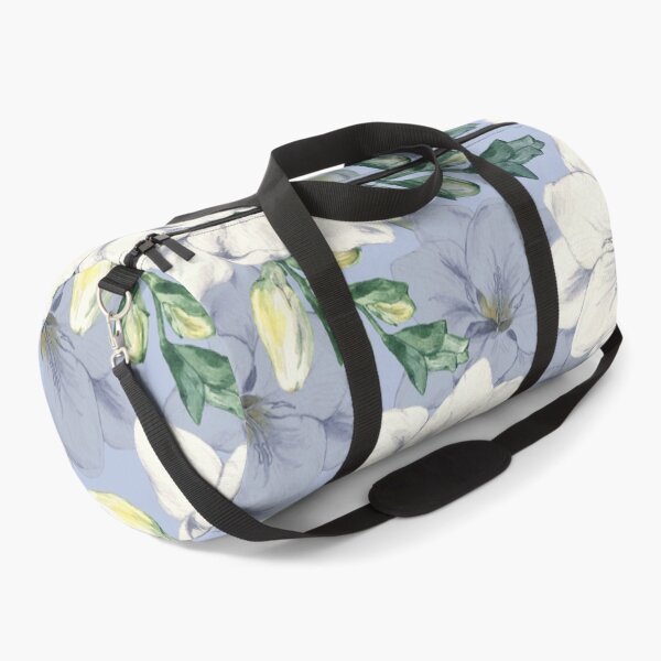 Item preview, Pastel Blue Cottagecore Watercolor Garden Pattern designed and sold by 21 Tulips.