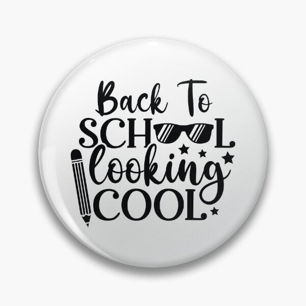 Item preview, Back To School Looking Cool - Cute Kindergarten Teacher Grade Classroom Gift designed and sold by FuzionRaptor.