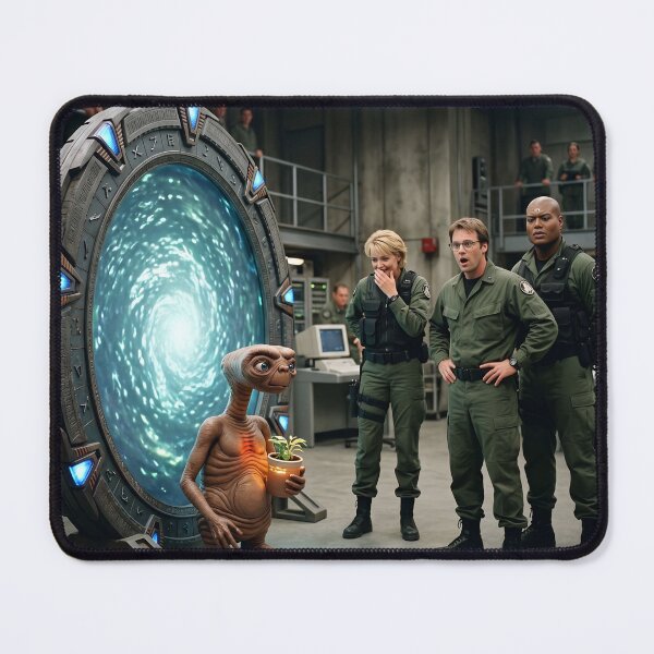 Item preview, E.T. coming out of the stargate designed and sold by WiseBow.