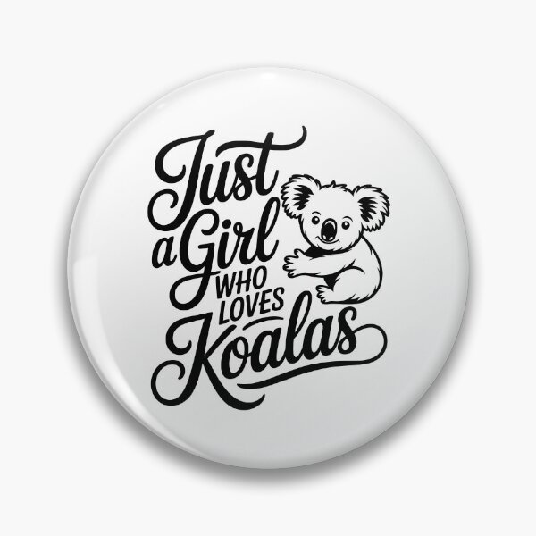 Item preview, Just a Girl Who Loves Koalas designed and sold by jkrphoto.