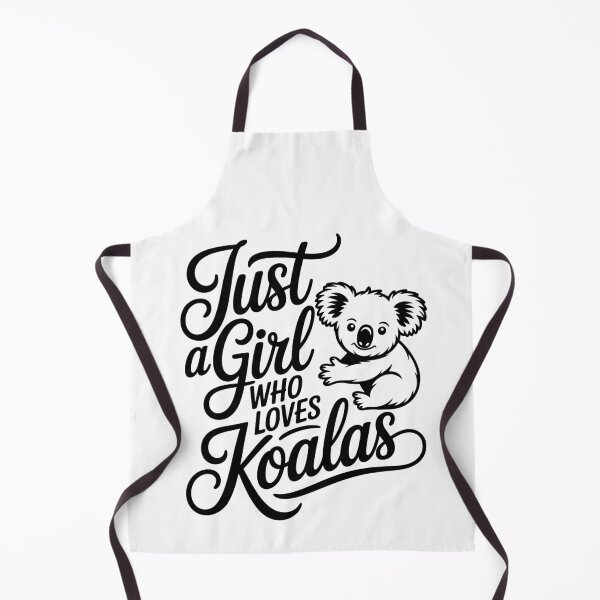 Item preview, Just a Girl Who Loves Koalas designed and sold by jkrphoto.