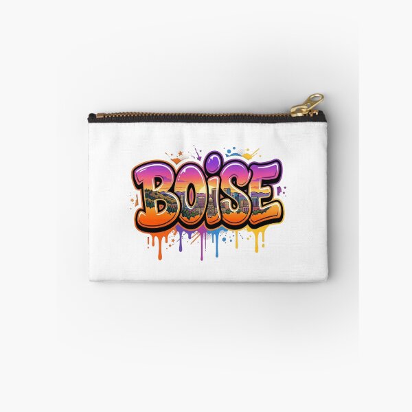 Item preview, Boise Skyline Graffiti Sticker Souvenir Summer Edition designed and sold by Imaginarium of Chaos falcon88 .
