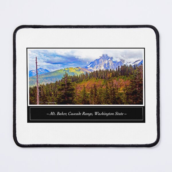 Item preview, Mt. Baker, Cascade Range, Late Afternoon designed and sold by AMacGPhilly.