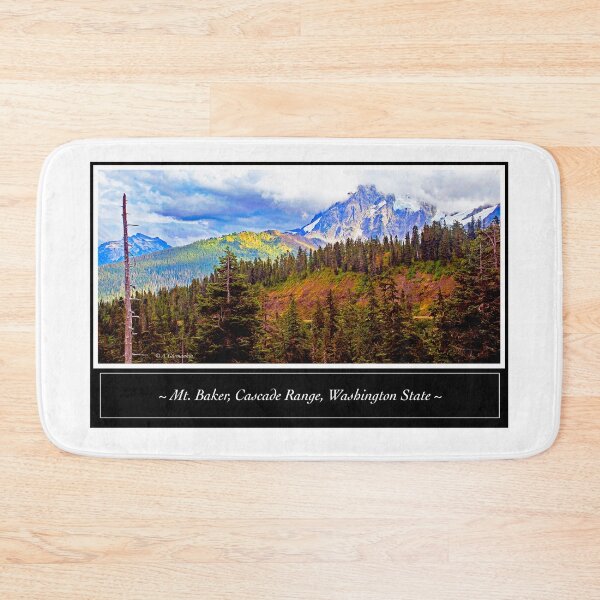 Item preview, Mt. Baker, Cascade Range, Late Afternoon designed and sold by AMacGPhilly.