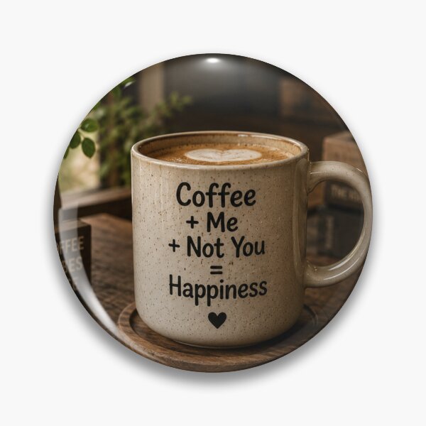 Item preview, Coffee + Me + Not You = Happiness designed and sold by MyE Trendz.