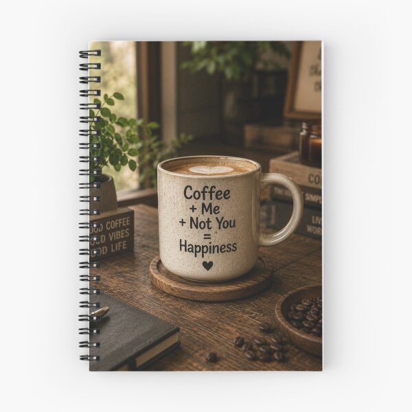 Item preview, Coffee + Me + Not You = Happiness designed and sold by MyE Trendz.