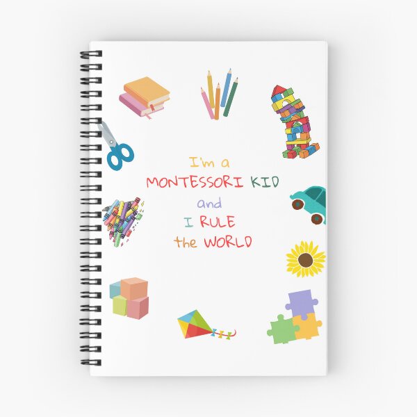Item preview, I'm a Montessori Kid and I rule the World  designed and sold by OutOfTheBubble.