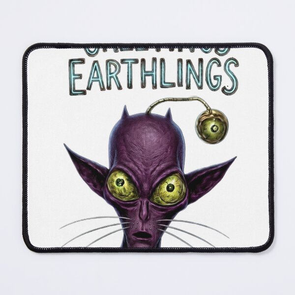 Item preview, GREETINGS EARTHLINGS designed and sold by APEXALIEN.