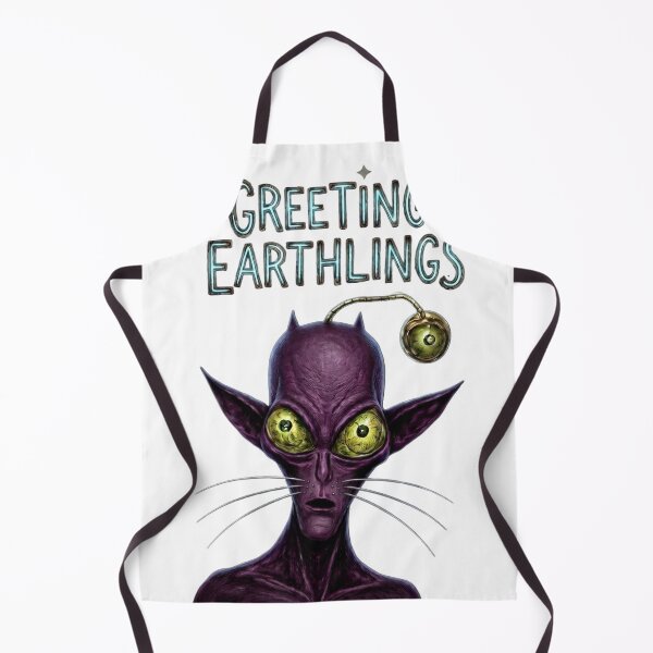 Item preview, GREETINGS EARTHLINGS designed and sold by APEXALIEN.