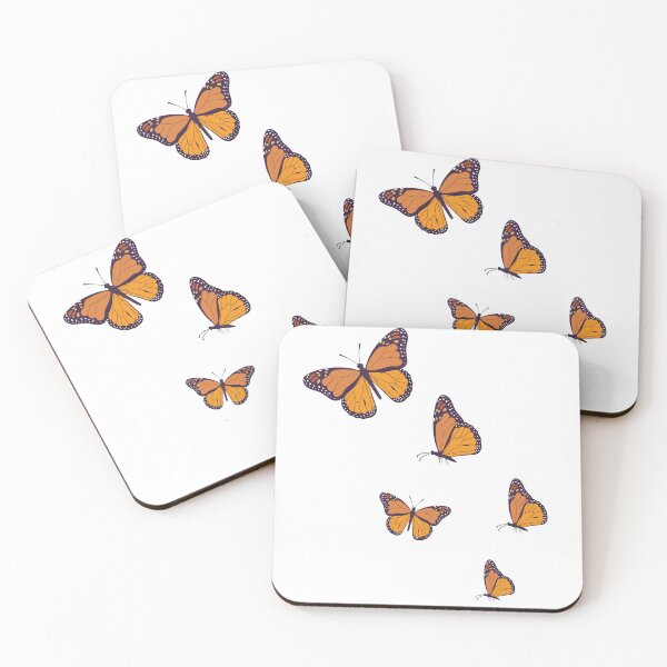 Item preview, Orange Monarch Butterfly Swarm designed and sold by BetweenForms.