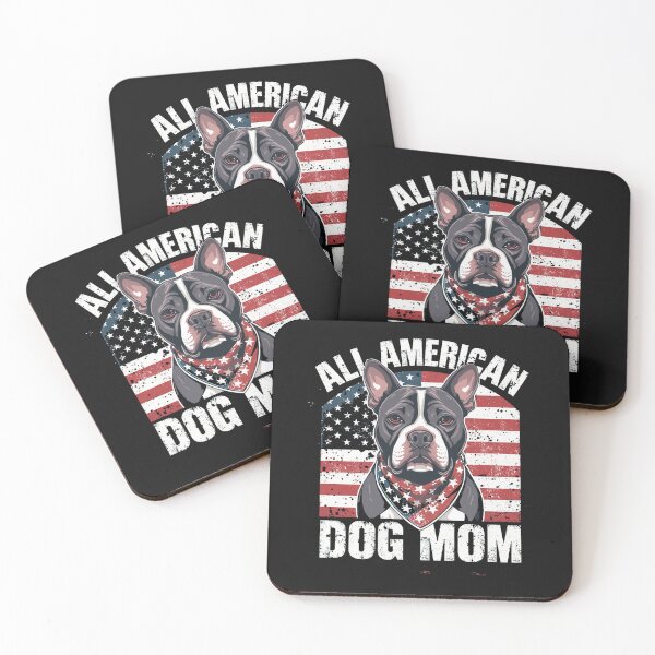 Item preview, All American Bulldog Mom designed and sold by BKDIGITALSHOP.
