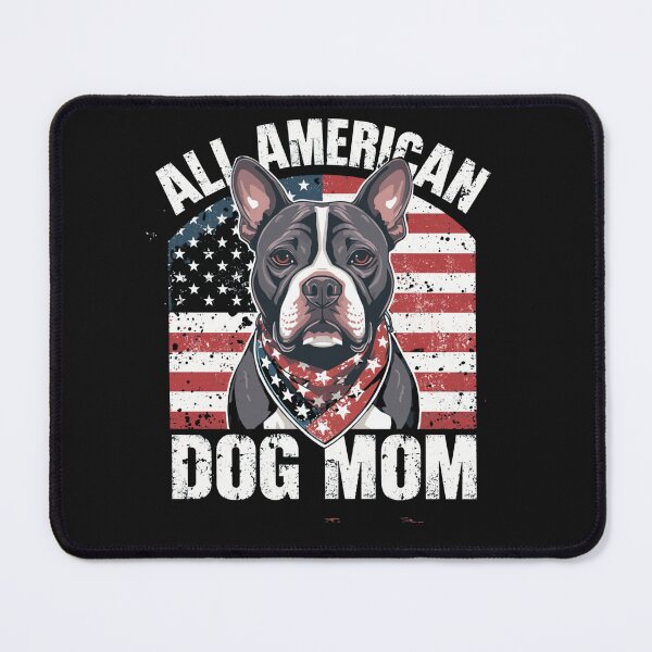 Item preview, All American Bulldog Mom designed and sold by BKDIGITALSHOP.