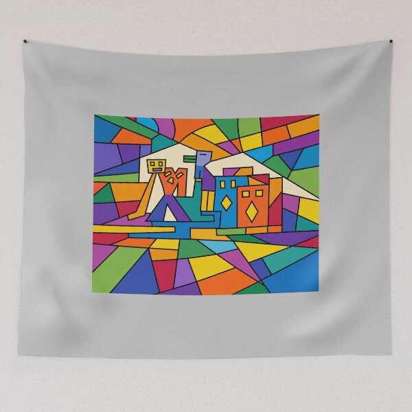 Item preview, Colorful Vibrant Geometric   designed and sold by LC Studio by LiliCondez.