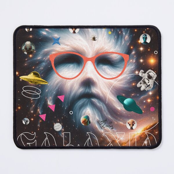 Item preview, Galaxia Cosmic Alien Collage designed and sold by danielrospad.