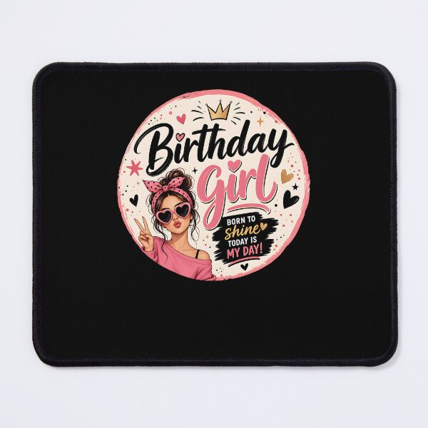 Item preview, Birthday Girl designed and sold by FreshPixelArt.