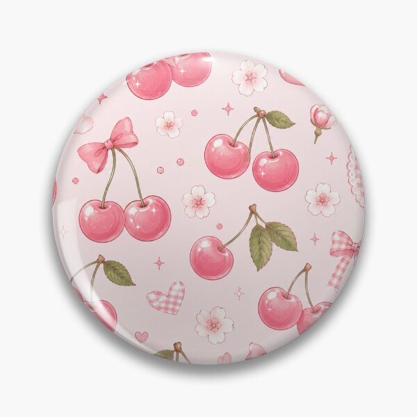 Item preview, Pink Cherry Aesthetic Pattern designed and sold by Aramdesing.