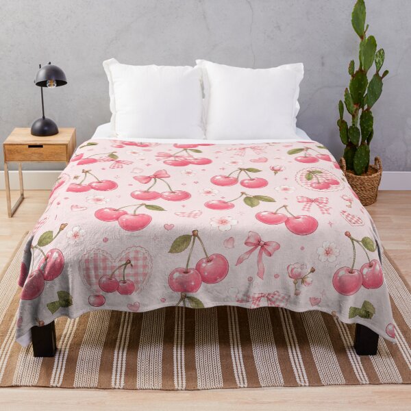 Item preview, Pink Cherry Aesthetic Pattern designed and sold by Aramdesing.