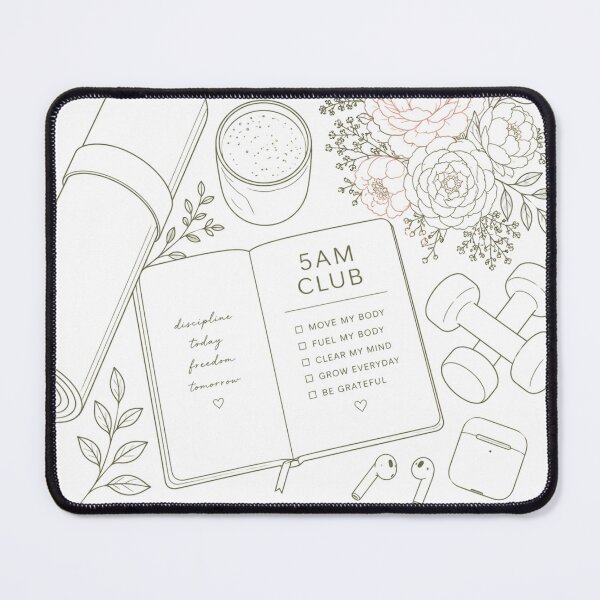 Item preview, That Girl Morning Routine – 5AM Gym Aesthetic Poster Tote Bag designed and sold by asmaqa.