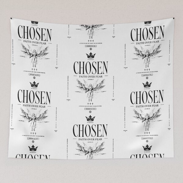 Item preview, Chosen Faith Over Fear christian streetwear designed and sold by Luz y Estilo.