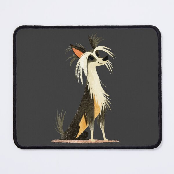 Item preview, Cute Chinese crested puppy dog designed and sold by MendaciousMina.