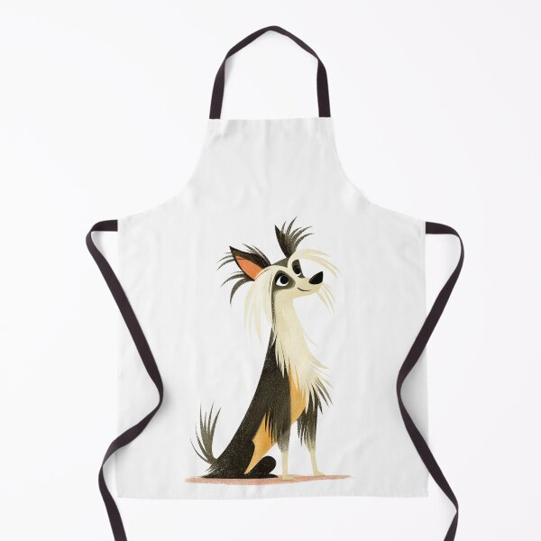 Item preview, Cute Chinese crested puppy dog designed and sold by MendaciousMina.