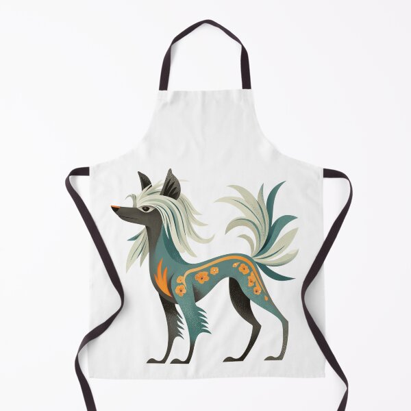 Item preview, Cute Chinese crested puppy dog designed and sold by MendaciousMina.
