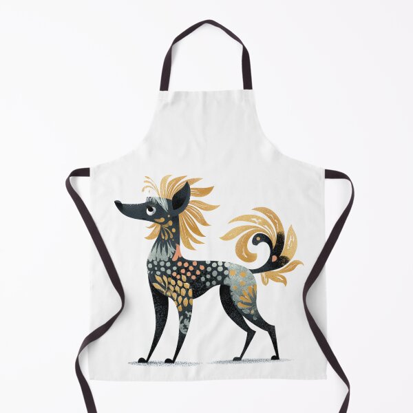 Item preview, Cute Chinese crested puppy dog designed and sold by MendaciousMina.