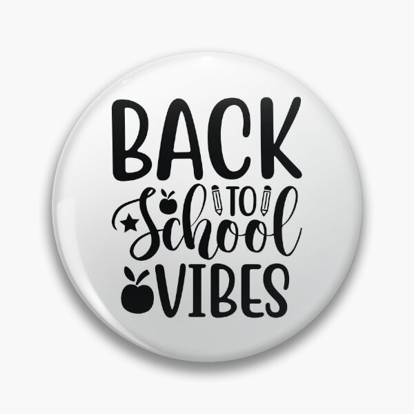 Item preview, Back To School Vibes - Cute Kindergarten Teacher Grade Classroom Student Gift designed and sold by FuzionRaptor.