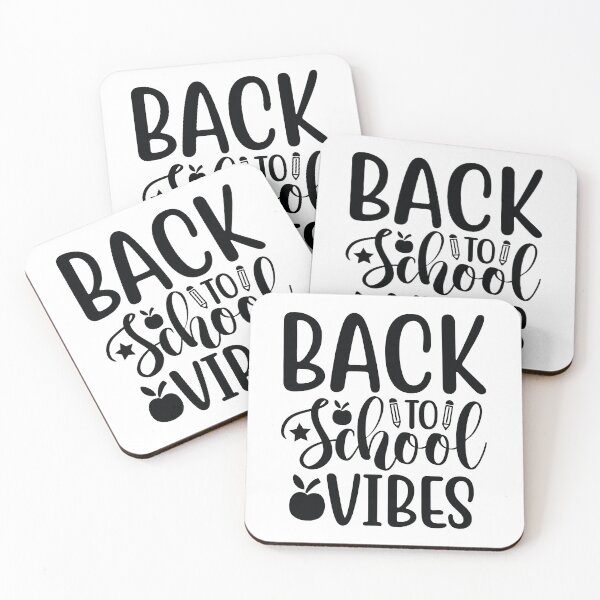 Item preview, Back To School Vibes - Cute Kindergarten Teacher Grade Classroom Student Gift designed and sold by FuzionRaptor.