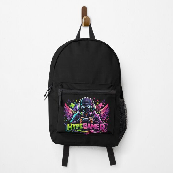 Item preview, Hype Gamer – Neon Winged Cyber Gaming Art designed and sold by AstraDrip Studio.