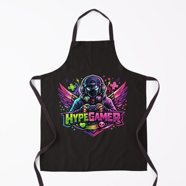 Item preview, Hype Gamer – Neon Winged Cyber Gaming Art designed and sold by AstraDrip Studio.