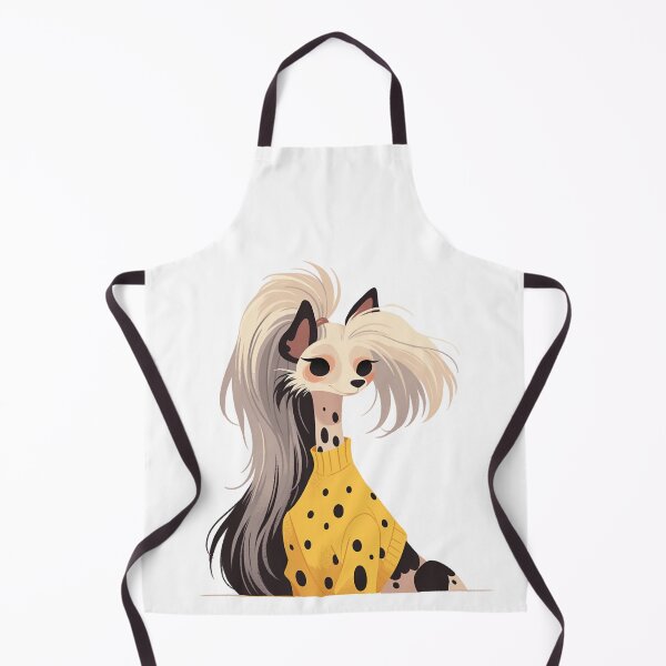 Item preview, Cute Chinese crested puppy dog designed and sold by MendaciousMina.