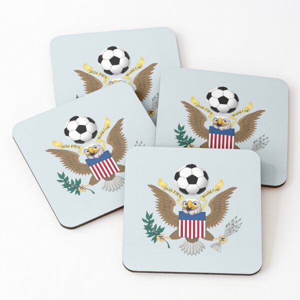 Item preview, USA Eagle Mascot 2026 Soccer World Cup designed and sold by Abeshinobi.