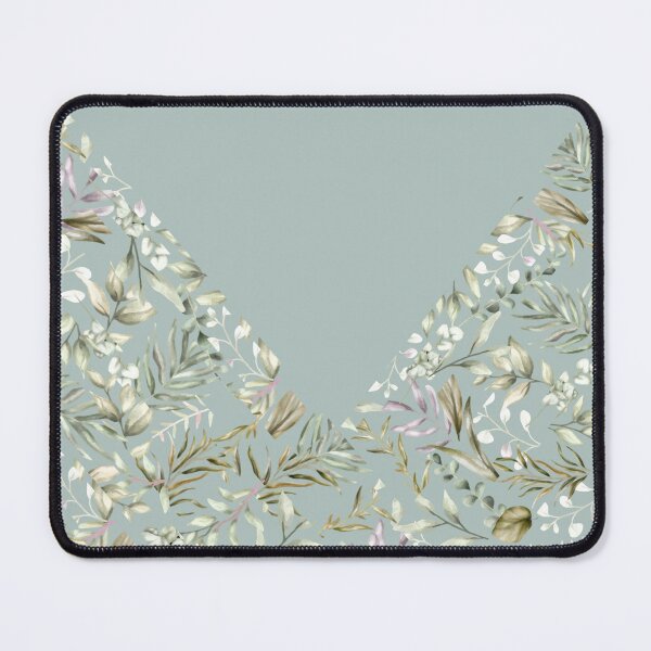 Item preview, Sage Green Botanical Frame | Elegant Watercolor Leaves Aesthetic designed and sold by CozyScribble.