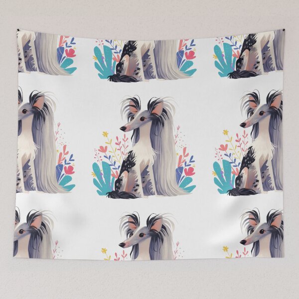 Item preview, Cute Chinese crested puppy dog designed and sold by MendaciousMina.
