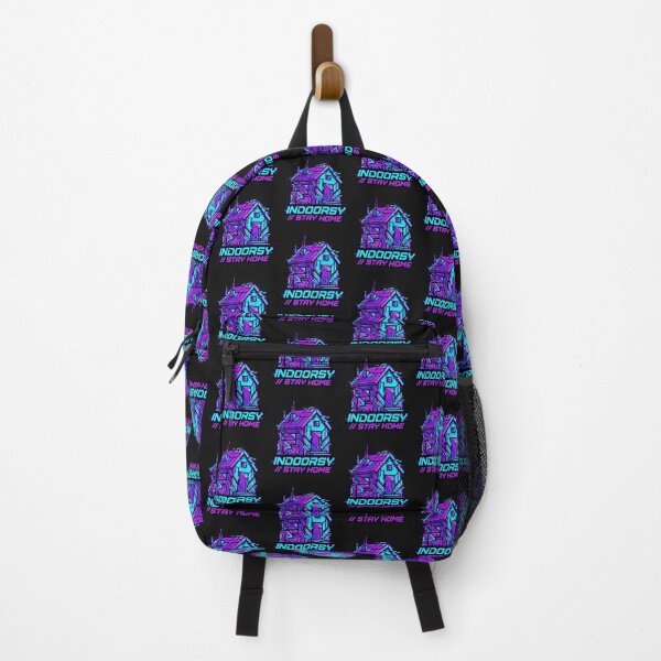 Item preview, Cyberpunk Indoorsy Stay Home - Glitch Art Techwear Logo designed and sold by fit-and-fine26.
