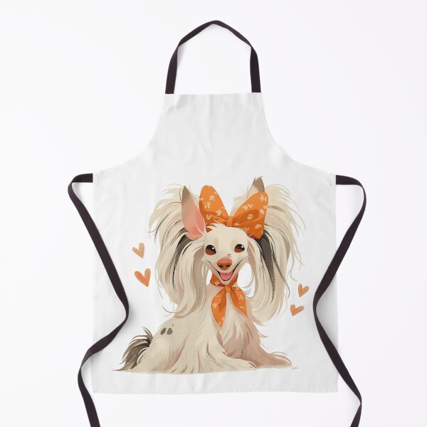 Item preview, Cute Chinese crested puppy dog designed and sold by MendaciousMina.