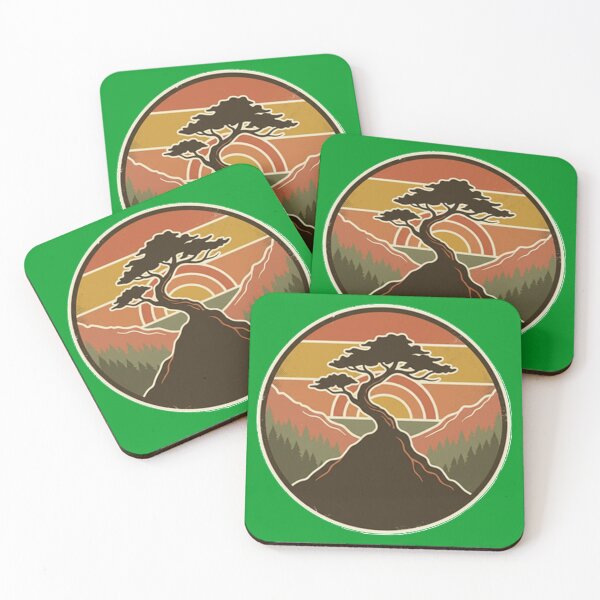Item preview, Lone Tree Mountain Shirt Nature Landscape Graphic Tee Men Women designed and sold by TrebdoraCrafts.