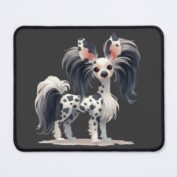Item preview, Cute Chinese crested puppy dog designed and sold by MendaciousMina.