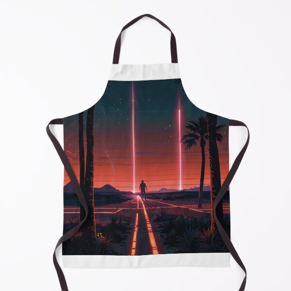 Item preview, Dark Outrun Aesthetic Neon Grid Art | Arcane Anime Phone Case Art designed and sold by Joy-boy-op.