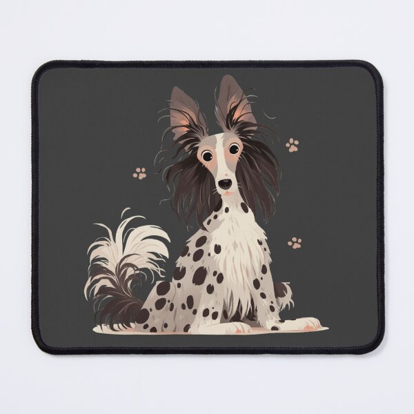 Item preview, Cute Chinese crested puppy dog designed and sold by MendaciousMina.
