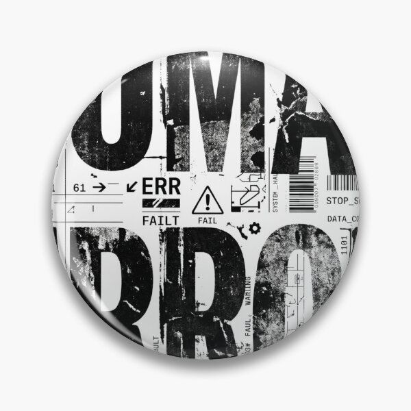 Item preview, HUMAN ERROR | Industrial Brutalist Typography Artwork designed and sold by afarkar.